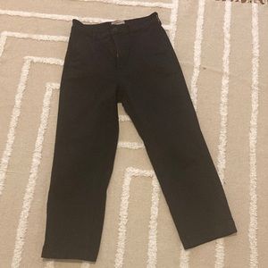 Everlane straight leg crop pant